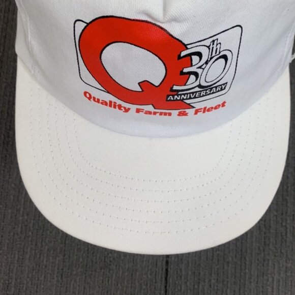 Vintage Quality Farm & Fleet 30th Anniversary Snapback Hat Baseball Cap OSFA - Picture 4 of 13